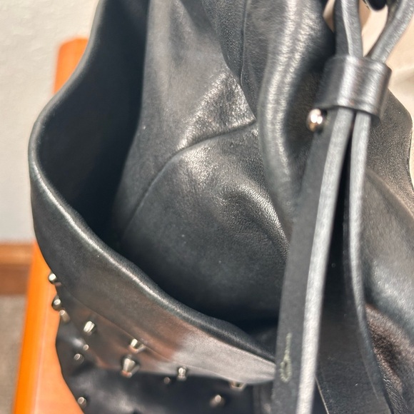 Jimmy Choo Black Quilted Leather Handbag - Picture 8 of 16